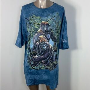 The Mountain Teal Gorilla Bronx Zoo New York City Graphic Tee